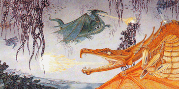 Linda and Roger Garland THE DRAGON'S FLIGHT, 1978