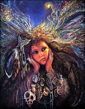 Josephine Wall - MAGPIE FAIRY
