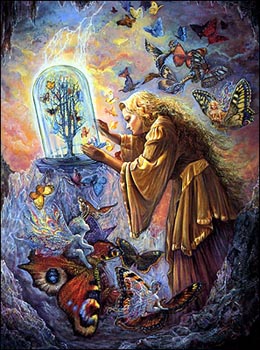 Josephine Wall - FLIGHT TO FREEDOM